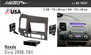 Переходная рамка Honda Civic Metra 99-7816T