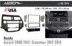 Переходная рамка Honda Accord, Crosstour Metra 99-7874