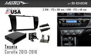 Переходная рамка Toyota Corolla Metra 99-8245CHG