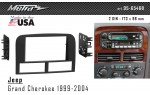Переходная рамка Jeep Grand Cherokee Metra 95-6546B