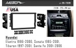 Переходная рамка Hyundai Santa Fe, Sonata Metra 95-7309