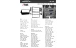 Переходная рамка Suzuki, Chevrolet, Isuzu, Hammer, Pontiac, Cadillac Metra 99-2003