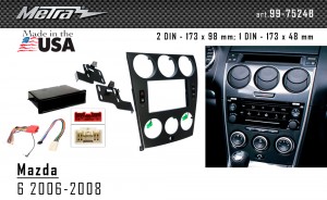 Переходная рамка Mazda 6 Metra 99-7524B