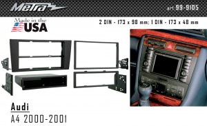 Переходная рамка Audi A4 Metra 99-9105
