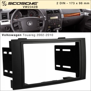 Переходная рамка Volkswagen Touareg Scosche VW2342B