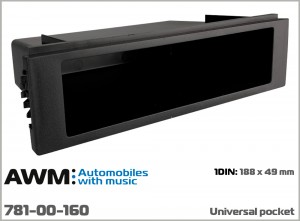 Универсальный карман 1 DIN AWM 781-00-160