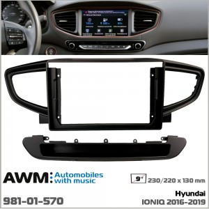 Переходная рамка Hyundai IONIQ AWM 981-01-570