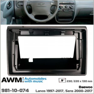 Перехідна рамка Daewoo Lanos, Sens AWM 981-10-074