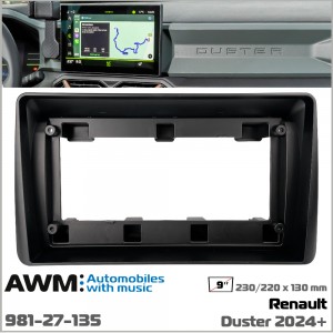 Переходная рамка Renault Duster, Dacia Duster AWM 981-27-135