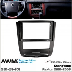 Переходная рамка SsangYong Rexton AWM 981-31-101