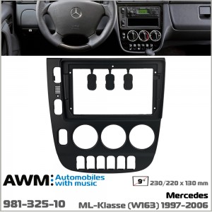 Перехідна рамка Mercedes ML-Klasse AWM 981-325-10