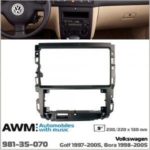 Переходная рамка Volkswagen Golf, Bora AWM 981-35-070