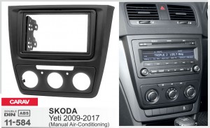 Переходная рамка Skoda Yeti Carav 11-584