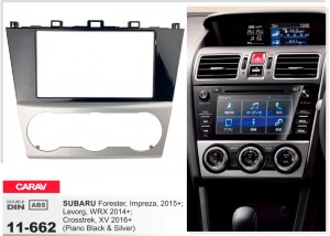 Переходная рамка Subaru Forester, Impreza, Levorg, WRX, Crosstrek, XV Carav 11-662