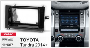 Переходная рамка Toyota Tundra, Sequoia Carav 11-667