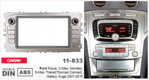 Переходная рамка Ford Focus, Mondeo, S-Max, C-Max, Galaxy, Kuga Carav 11-833