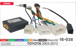 Переходник для магнитол 9", 10.1" Toyota Carav 16-038