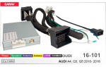 Переходник для магнитол 9", 10.1" Audi A4, Q3, Q5 Carav 16-101