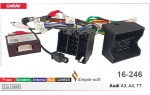 Перехідник для магнітол 9", 10.1" Audi A3, A4, TT Carav 16-246 Перехідник для магнітол 9", 10.1" Audi A3, A4, TT Carav 16-246