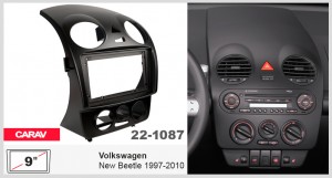 Переходная рамка Volkswagen New Beetle Carav 22-1087