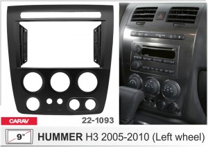 Переходная рамка Hummer H3 Carav 22-1093