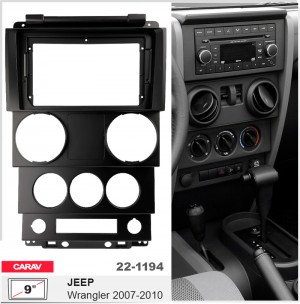 Переходная рамка Jeep Wrangler Carav 22-1194