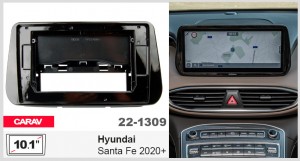 Перехідна рамка Hyundai Santa Fe Carav 22-1309