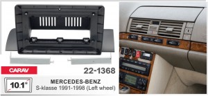 Переходная рамка Mercedes S-klasse Carav 22-1368