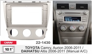 Переходная рамка Toyota Camry, Aurion Carav 22-1430
