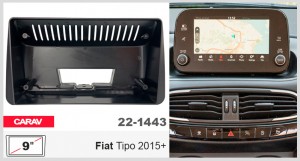 Переходная рамка Fiat Tipo Carav 22-1443