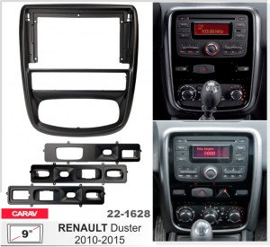 Переходная рамка Renault Duster Carav 22-1628