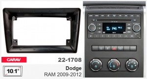Переходная рамка Dodge RAM Carav 22-1708