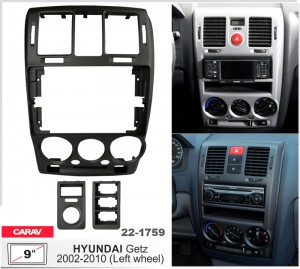 Переходная рамка Hyundai Getz Carav 22-1759