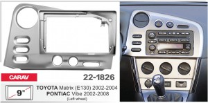 Переходная рамка Toyota Matrix Carav 22-1826