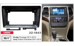 Переходная рамка Dodge Durango, Jeep Grand Cherokee Carav 22-1843