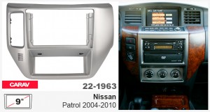 Переходная рамка Nissan Patrol (Y61) Carav 22-1963