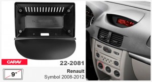 Переходная рамка Renault Symbol Carav 22-2081