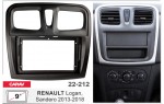 Переходная рамка Renault, Dacia Logan, Sandero Carav 22-212