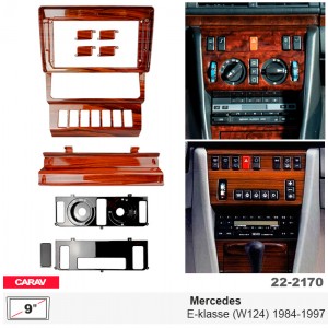 Переходная рамка Mercedes E-klasse (W124) Carav 22-2170