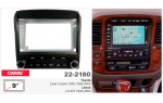 Переходная рамка Toyota Land Cruiser 100, Lexus LX 470 Carav 22-2182