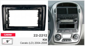 Переходная рамка KIA Cerato Carav 22-2212