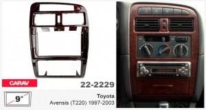 Переходная рамка Toyota Avensis Carav 22-2229