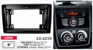 Переходная рамка Citroen Jumper, Peugeot Boxer, Fiat Ducato Carav 22-2235