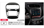 Переходная рамка Dodge Journey, Fiat Freemont Carav 22-2250