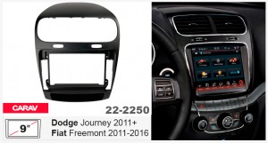 Переходная рамка Dodge Journey, Fiat Freemont Carav 22-2250