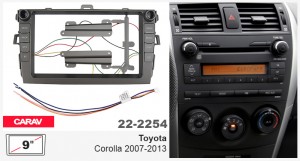 Переходная рамка Toyota Corolla Carav 22-2254