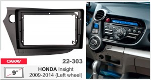 Переходная рамка Honda Insight Carav 22-303