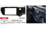 Переходная рамка Toyota Aqua Carav 22-331