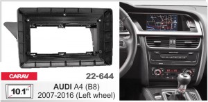 Переходная рамка Audi A4 Carav 22-644