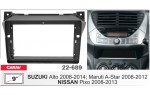 Перехідна рамка Nissan Pixo, Suzuki Alto Carav 22-689